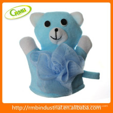 17*18cm baby toy bear sponge bath